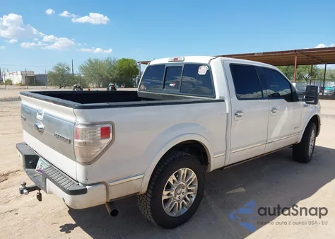 2011 Ford F-150 Platinum from USA, damaged, VIN 1FTFW1ET4BFB03326